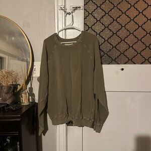 The GREAT college Olive Green Sweater